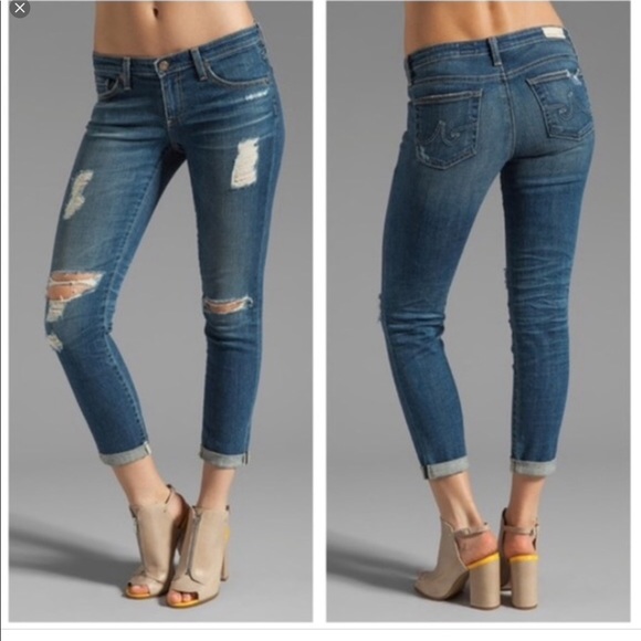ag distressed jeans